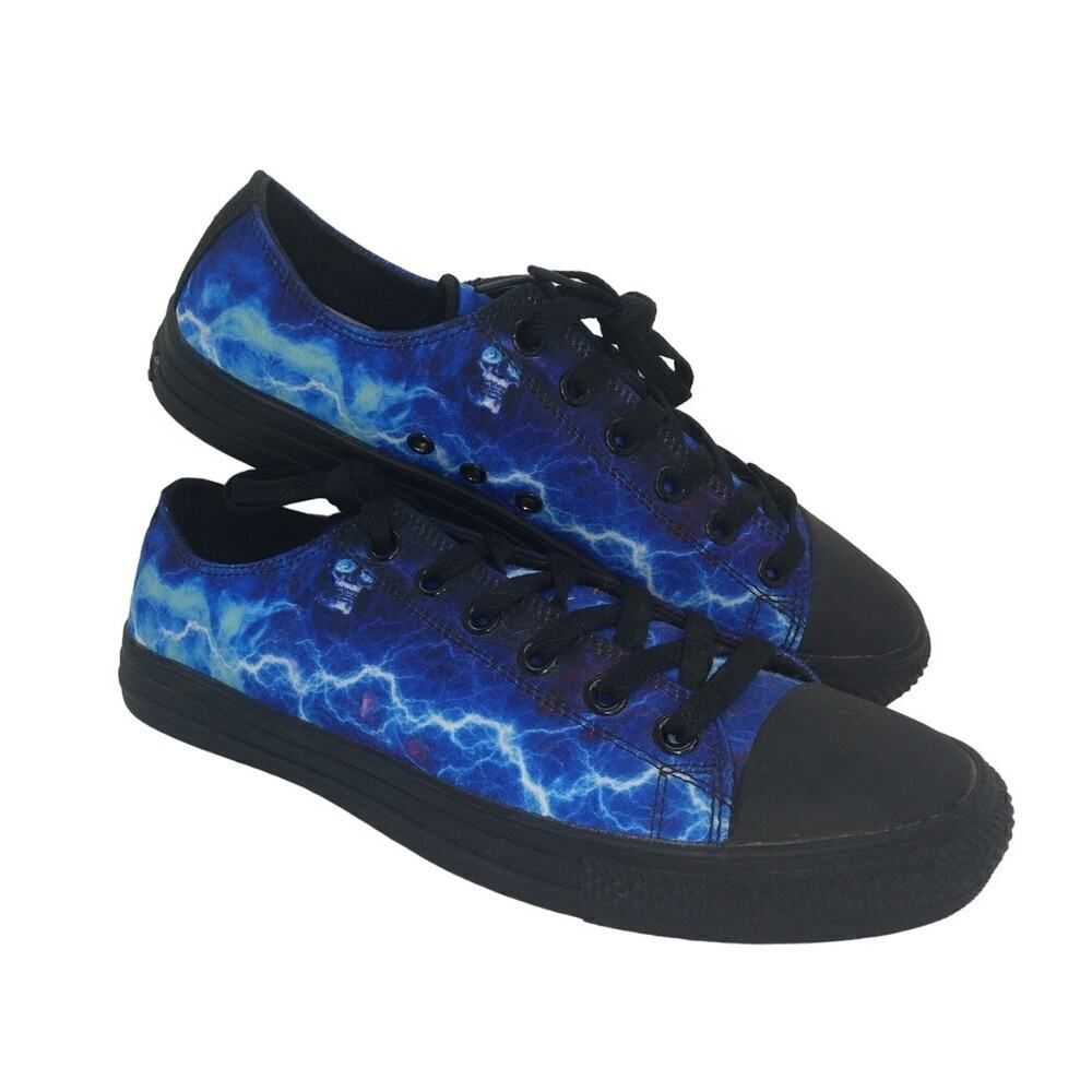 Raad Lightning Designer Mens New W/Tags Blue & Black Sneakers - Sz. 8m